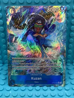 One Piece Kuzan Alternate Art OP12-043 Rare - Image 1