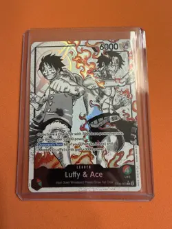 Luffy & Ace (Parallel) - Starter Deck EX (ST-30) One Piece Alt Art ENGLISH - Image 1