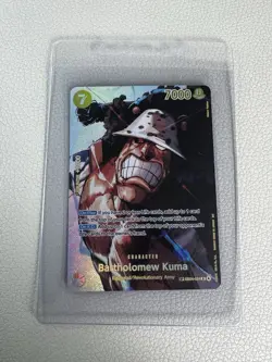 Bartholomew Kuma EB04-054 SP OP16 The Time of Battle One Piece TCG English - Image 1