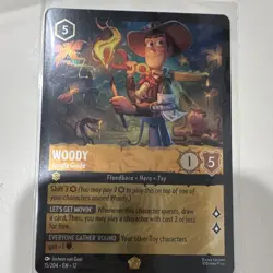 Ravensburger Disney Lorcana Woody - Jungle Guide 15/204 Legendary Cold Foil EN - Image 1