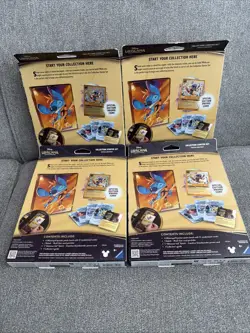 Disney Lorcana Winterspell Collection Starter Set Stitch Edition Sealed Lot Of 4 - Image 4