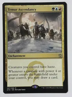 Temur Ascendancy - NM Near Mint - KTK Khans of Tarkir #207 - MTG Magic - Image 1