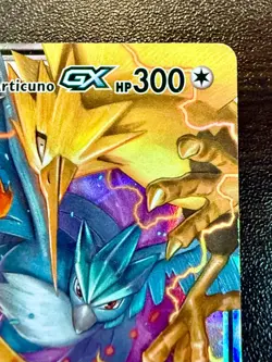 Moltres Zapdos Articuno GX 44/68 Hidden Fates Tag Team Pokemon Card NM - Image 3