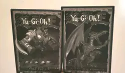 Yugioh 1996 Hard Plastic Card Combo- Red Eyes Black Dragon + - Image 2