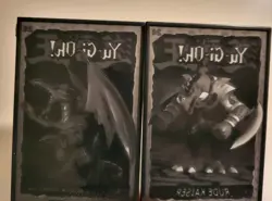 Yugioh 1996 Hard Plastic Card Combo- Red Eyes Black Dragon + - Image 3