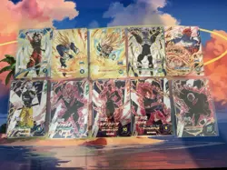 Dragon Ball Super Divers sdv10 PUR XVPUR 10 cards Complete Set Mint Holo - Image 1