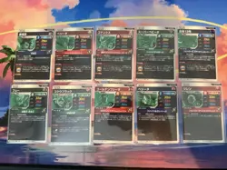 Dragon Ball Super Divers sdv10 PUR XVPUR 10 cards Complete Set Mint Holo - Image 2