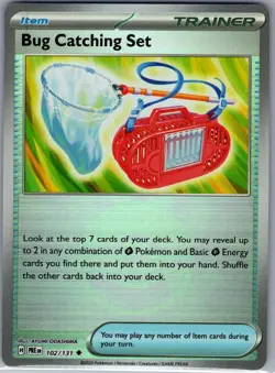 Bug Catching Set (Poke Ball) 102/131 SV: Prismatic - Pokemon Card - NM - Image 1