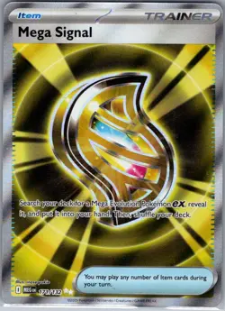 Mega Signal - 171/132 ME01: Mega Evolution - Pokemon Card - NM - Image 1