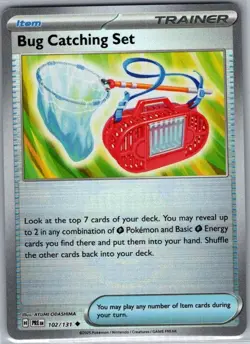 Bug Catching Set Poke Ball 102/131 SV: Prismatic Evolutions - Pokemon Card - NM - Image 1