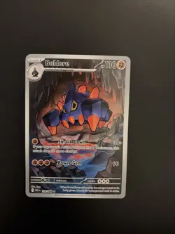 Pokemon TCG Boldore White Flare Illustration Rare Card 128/086 NM Condition - Image 1