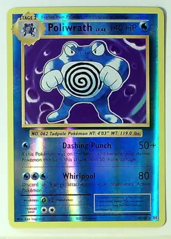 Poliwrath 25/108 Reverse Holo XY Evolutions Pokemon Card - Near Mint - Image 1
