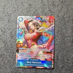 Bandai One Piece Card Game Boa Hancock EB03-026 Special Alt Art Foil 6/8000 - Image 1