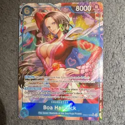 Bandai One Piece Card Game Boa Hancock EB03-026 Special Alt Art Foil 6/8000 - Image 4