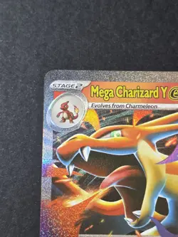 Mega Charizard Y ex 030 Pokemon Mega Evolution Promo Cards NM - Image 2
