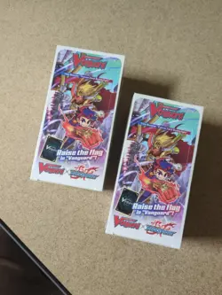 x2 Cardfight Vanguard Future Card Buddyfight TB01 English Booster Boxes Sealed - Image 1
