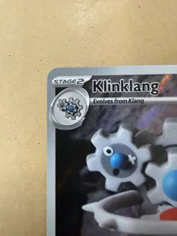 Klinklang 141/086 Sv: Black Bolt Illustration Rare Holo Pokemon TCG Card - Image 2