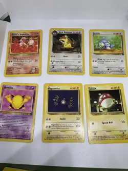 Pokemon TCG Team Rocket 5 Card Lot And Blaine’s Growlith 62/132 Gym Heroes LP - Image 3
