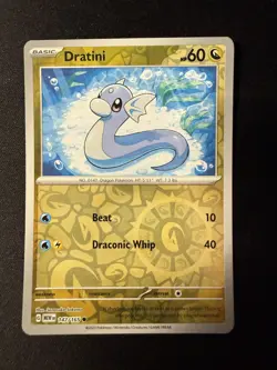 Dratini 147/165 Reverse Holo SV 151- Pokemon Card - Image 1