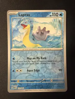 Lapras 131/165 Reverse Holo SV 151- Pokemon Card - Image 1