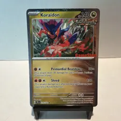 Koraidon (Gamestop Promo) 119/162 Miscellaneous Cards & Products Reverse Holo - Image 1