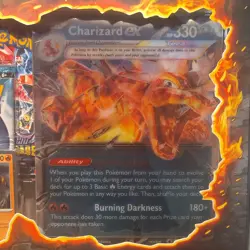 Pokemon TCG Charizard ex Special Collection Box English Promo Oversized 3 Cards - Image 2