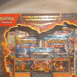 Pokemon TCG Charizard ex Special Collection Box English Promo Oversized 3 Cards - Image 3