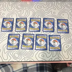 Pokemon TCG 9-Card Foil Ultra Rare Lot EX GX V - Image 2