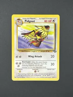 NM Pidgeot Non Holo Jungle 24/64 Pokemon Card - Image 3