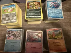 1000 Pokemon TCG Mixed Card Lot Holos and Reverse Holos - Image 1