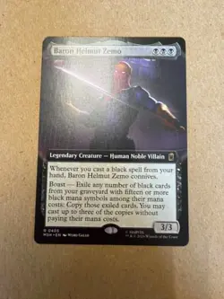 Baron Helmut Zemo Marvel Super Heroes Rare - Image 1