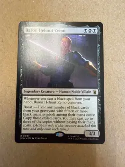 Baron Helmut Zemo Marvel Super Heroes Rare - Image 2