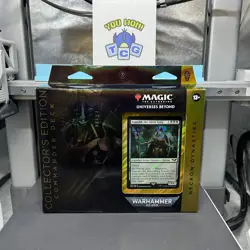 Necron Dynasties Collector's Edition Commander Deck Warhammer 40K SEALED - MTG - Image 1
