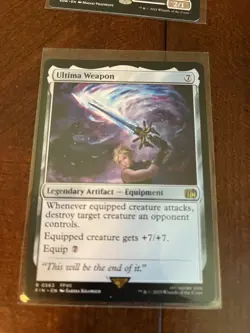 Ultima Weapon Magic the Gathering MTG Final Fantasy Regular - Image 1