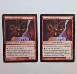 Goblin Bushwhacker x2 Red Creature ENG MTG - Image 1
