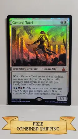 General Tazri Oath of the Gatewatch Foil ...sku: CB569 - Image 1