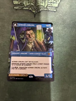 Norman Osborn (Borderless) 220 Marvel's Spider-Man Magic: The Gathering NM - Image 1