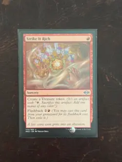 Strike It Rich - MTG - Sleeved near mint 143/303 - Image 1
