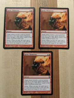 MTG "Ignite Memories"-x3- Time Spiral 164/301 Regular Uncommon, NM - Image 1