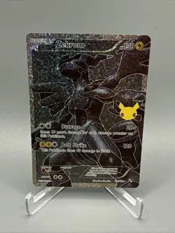 *Pokemon TCG Zekrom 114/114 Pokemon Celebrations Full Art Ultra Rare Holo NM - Image 1