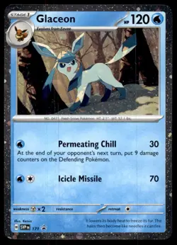 Glaceon (Cosmos Holo) 171 Holo Promo Scarlet & Violet Promo Pokemon Holo NM - Image 1