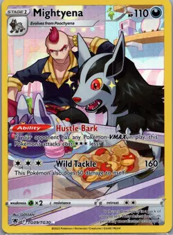 Mightyena TG09/TG30 Holo Astral Radiance Trainer Gallery Pokemon NM - Image 1
