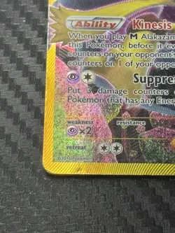 Alakazam EX #125 Pokemon Fates Collide - Image 5