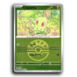 Chikorita (Friend Ball) 008/217 Common Ascended Heroes Pokemon NM - Image 1