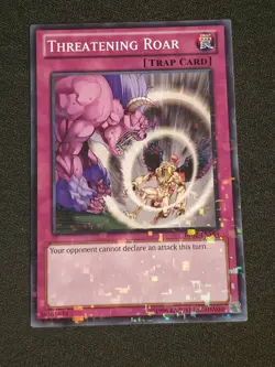 Yu-Gi-Oh! TCG Threatening Roar BP02-EN184 Mosaic Rare Near Mint - Image 1
