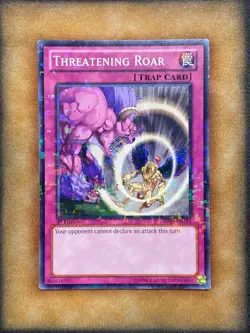 Yugioh Threatening Roar BP02-EN184 Mosaic Rare 1st Ed LP - Image 1