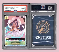 Jewelry Bonney OP13-108 Carrying on His Will Super Rare Foil English PSA 10 - Image 1