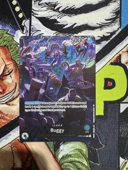 Buggy (English Version 2nd Anniversary Set) (OP09-042) - Leader - One Piece TCG - Image 1
