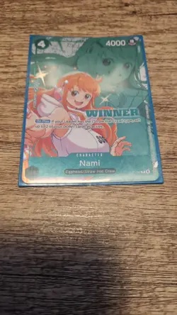 Nami P-102 Winner Pack 2026 Promo NM One Piece TCG English (A) - Image 1