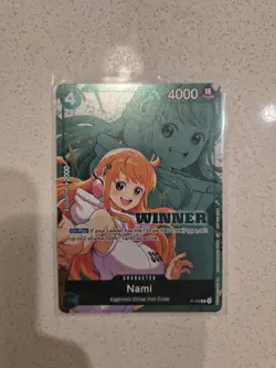 Nami P-102 Winner Pack 2026 Promo NM One Piece TCG English - Image 1